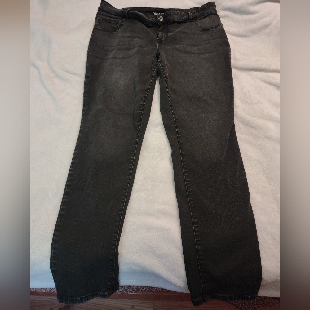 Maurice's Black Skinny Jeans